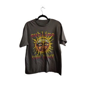 Vintage Sublime Large Long Beach Graphic T Shirt
